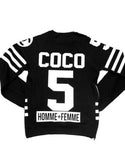 Black CoCo Sweater Back